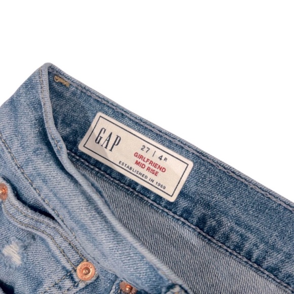 GAP Light Blue Straight Leg Jeans - Picture 2 of 4